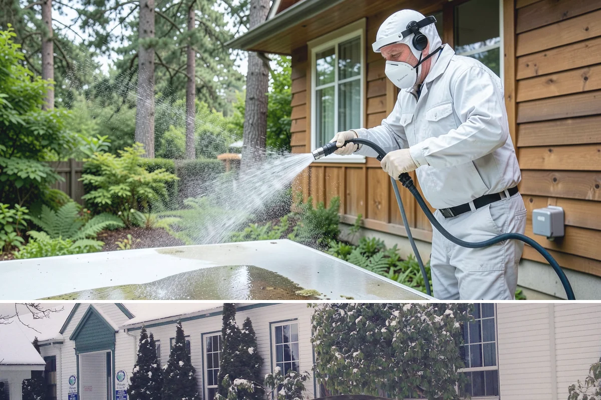 Stair Cleaning in Pacific, King County, WA - Clean exterior stairs before the fall rains return to keep footing safe through winter.