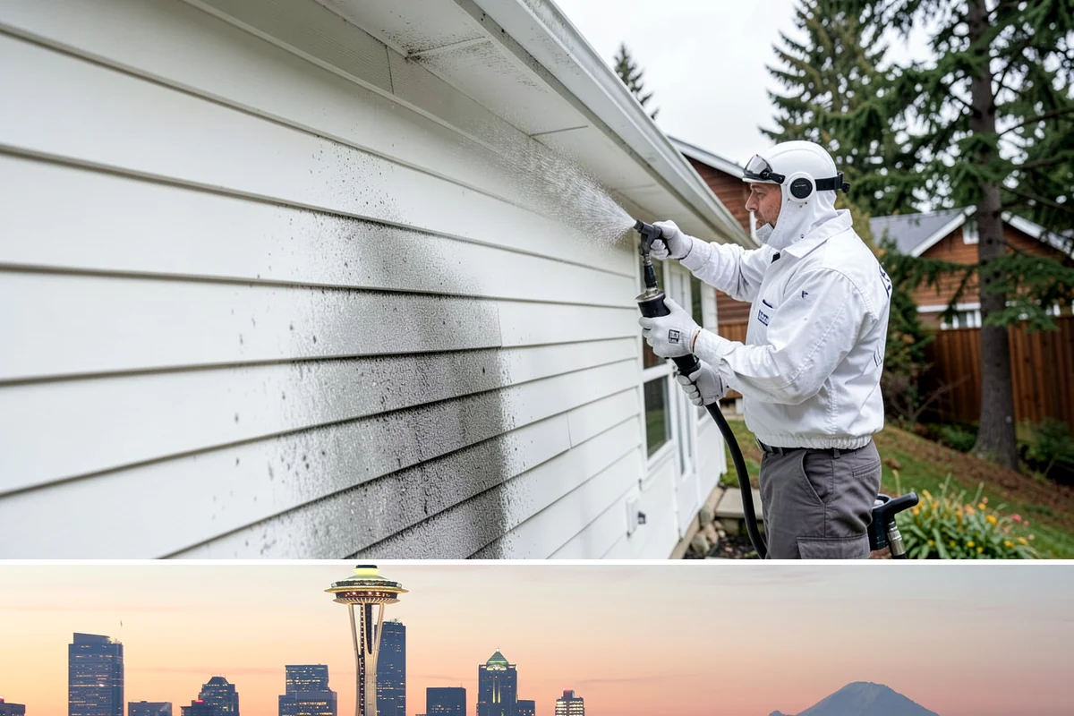 Stair Cleaning in Seattle, King County, WA - Clean exterior stairs before the fall rains return to keep footing safe through winter.