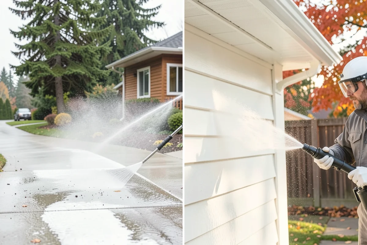 Stairwell Cleaning in Carnation, King County, WA - Close the stairwell and post wet-surface signage
