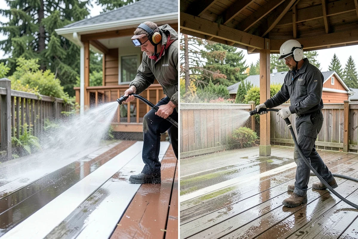 Stairwell Cleaning in Clyde Hill, King County, WA - Close the stairwell and post wet-surface signage