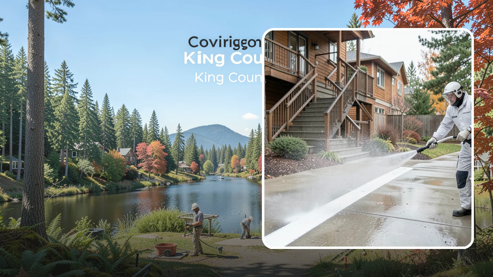 Stairwell Cleaning in Covington, King County, WA - Detailed cleaning of commercial and multi-level stairwells that removes grime, spills, and slick buildup from high-traffic steps...
