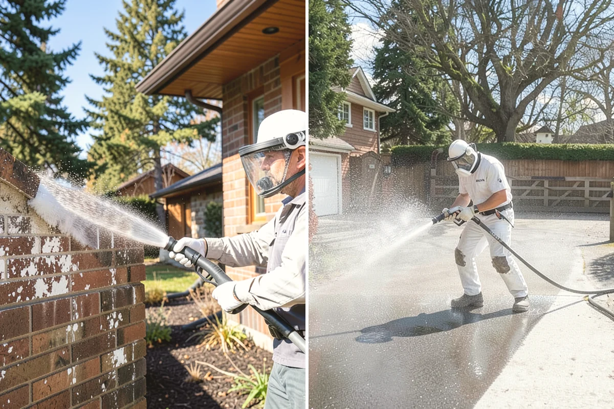 Stairwell Cleaning in Covington, King County, WA - Close the stairwell and post wet-surface signage