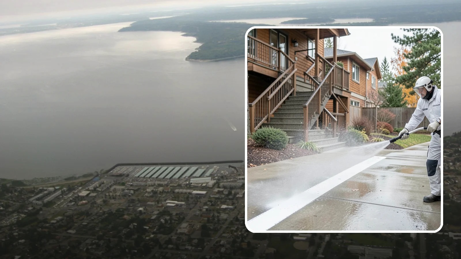 Stairwell Cleaning in Des Moines, King County, WA - Detailed cleaning of commercial and multi-level stairwells that removes grime, spills, and slick buildup from high-traffic steps...