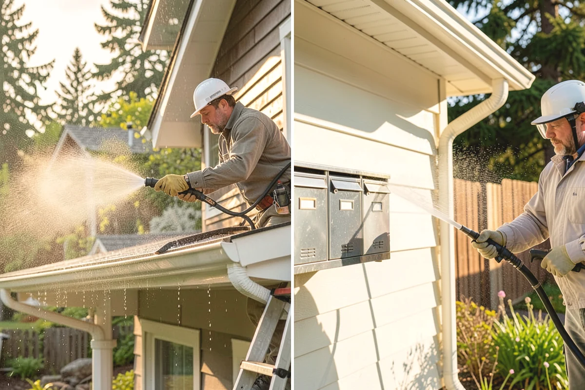 Stairwell Cleaning in Duvall, King County, WA - Close the stairwell and post wet-surface signage