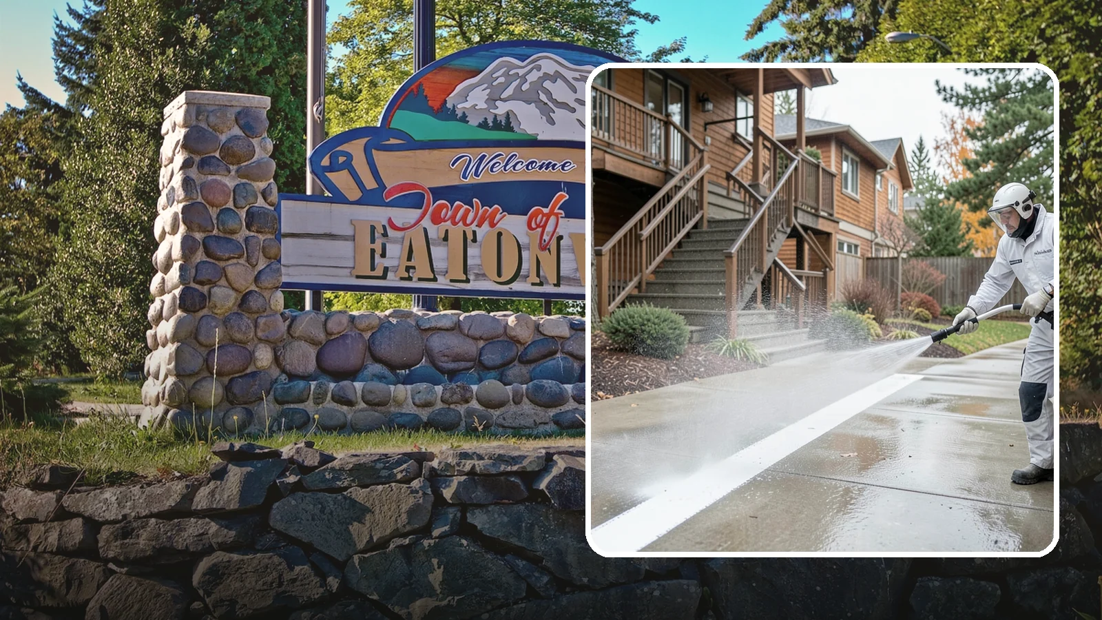 Stairwell Cleaning in Eatonville, Pierce County, WA - Detailed cleaning of commercial and multi-level stairwells that removes grime, spills, and slick buildup from high-traffic steps...