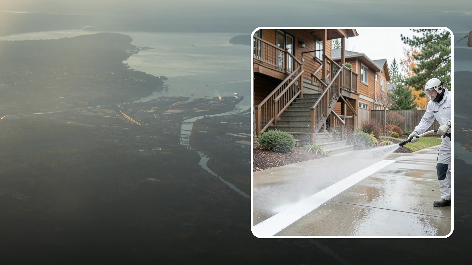 Stairwell Cleaning in Fife, Pierce County, WA - Detailed cleaning of commercial and multi-level stairwells that removes grime, spills, and slick buildup from high-traffic steps...