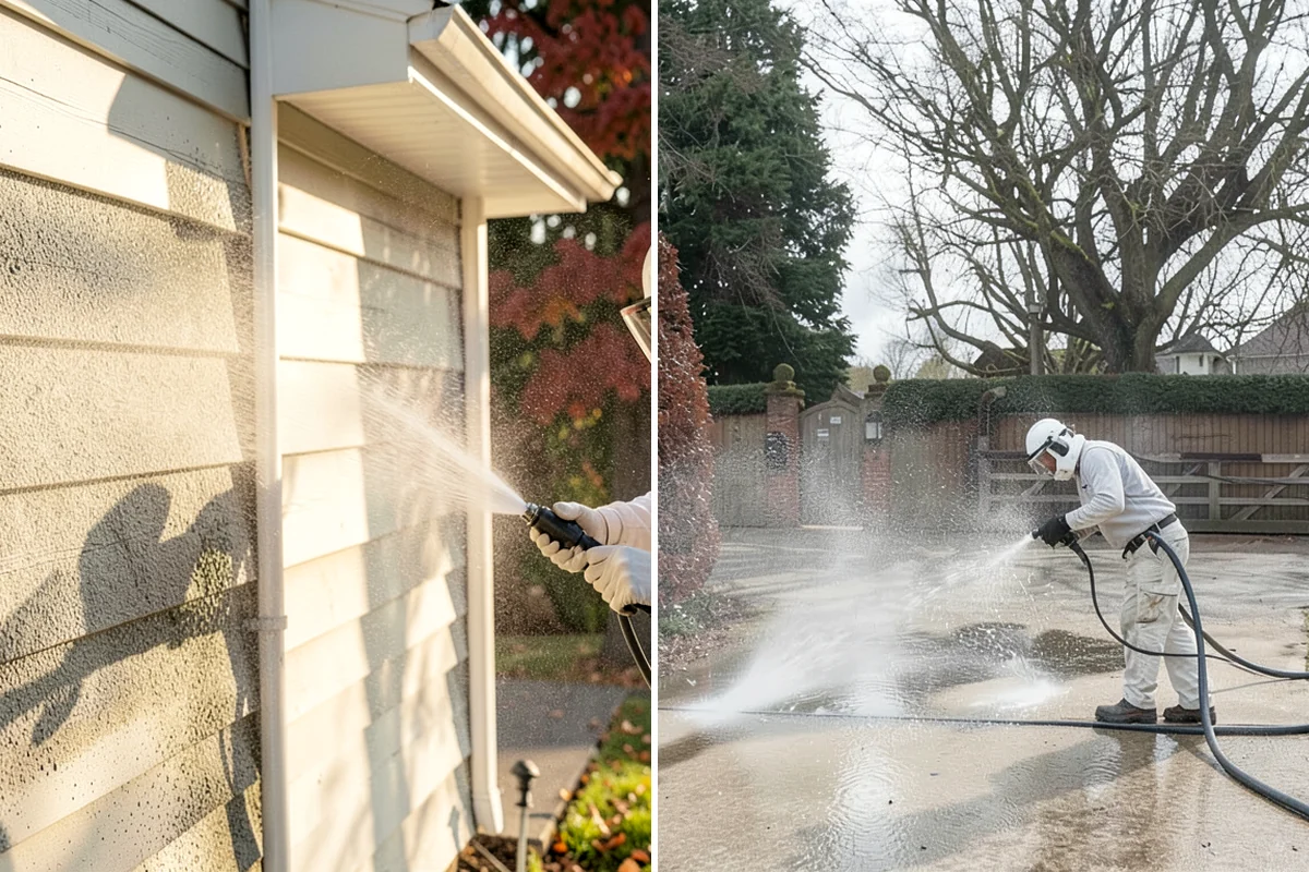 Stairwell Cleaning in Lakewood, Pierce County, WA - Close the stairwell and post wet-surface signage
