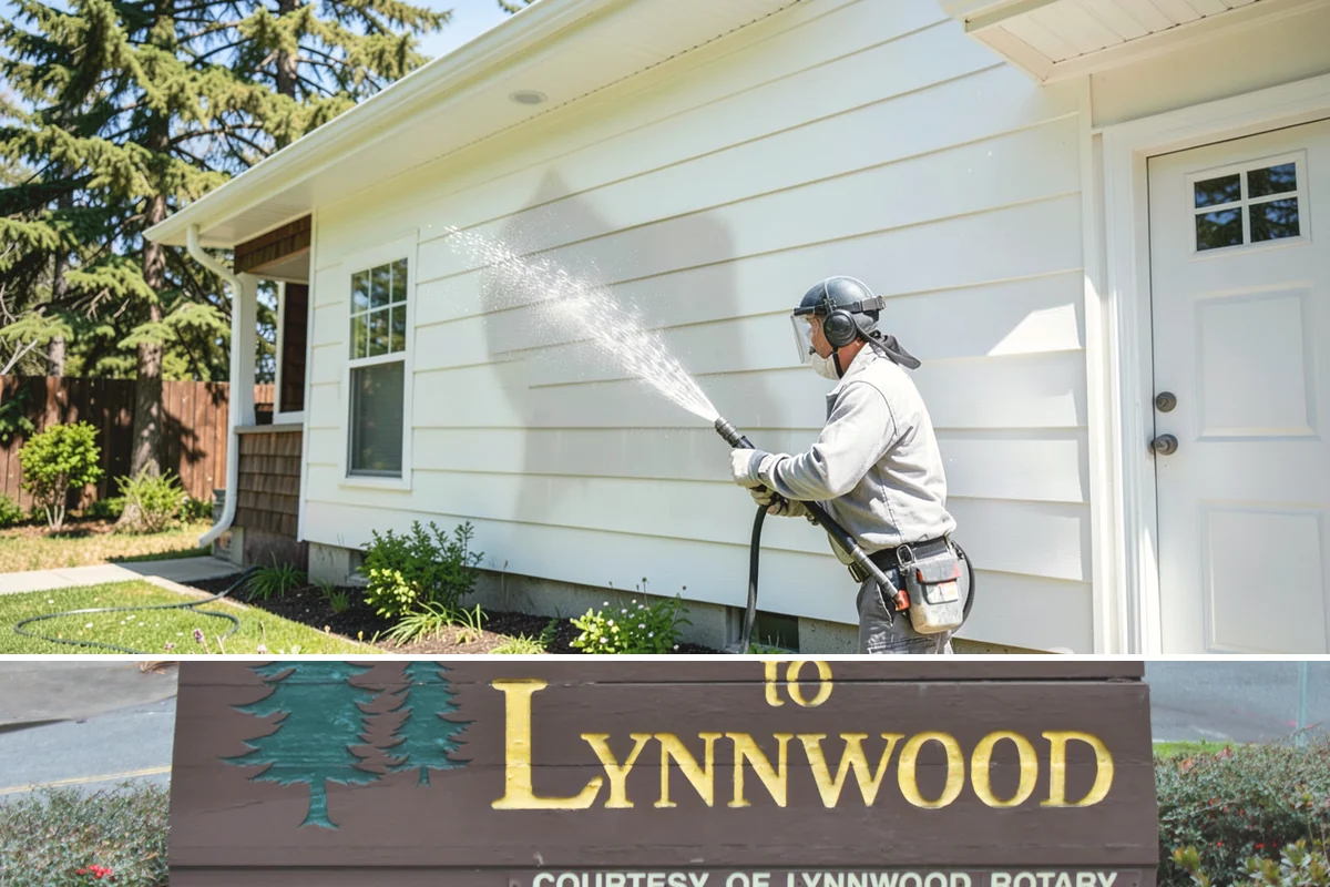 Stairwell Cleaning in Lynnwood, Snohomish County, WA - Stairwells benefit from cleaning two to three times a year, with priority through the wet fall and winter when algae peaks.