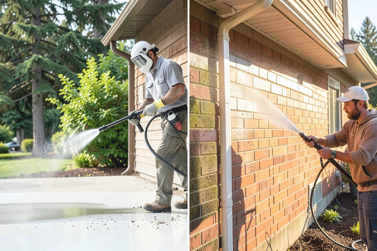 Stairwell Cleaning in Medina, King County, WA - Close the stairwell and post wet-surface signage