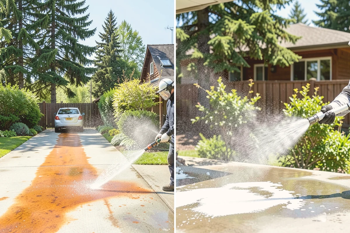 Stairwell Cleaning in Milton, King County, WA - Close the stairwell and post wet-surface signage