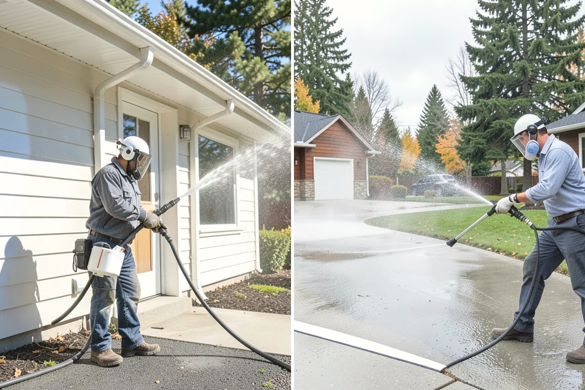 Stairwell Cleaning in Mukilteo, Snohomish County, WA - Close the stairwell and post wet-surface signage