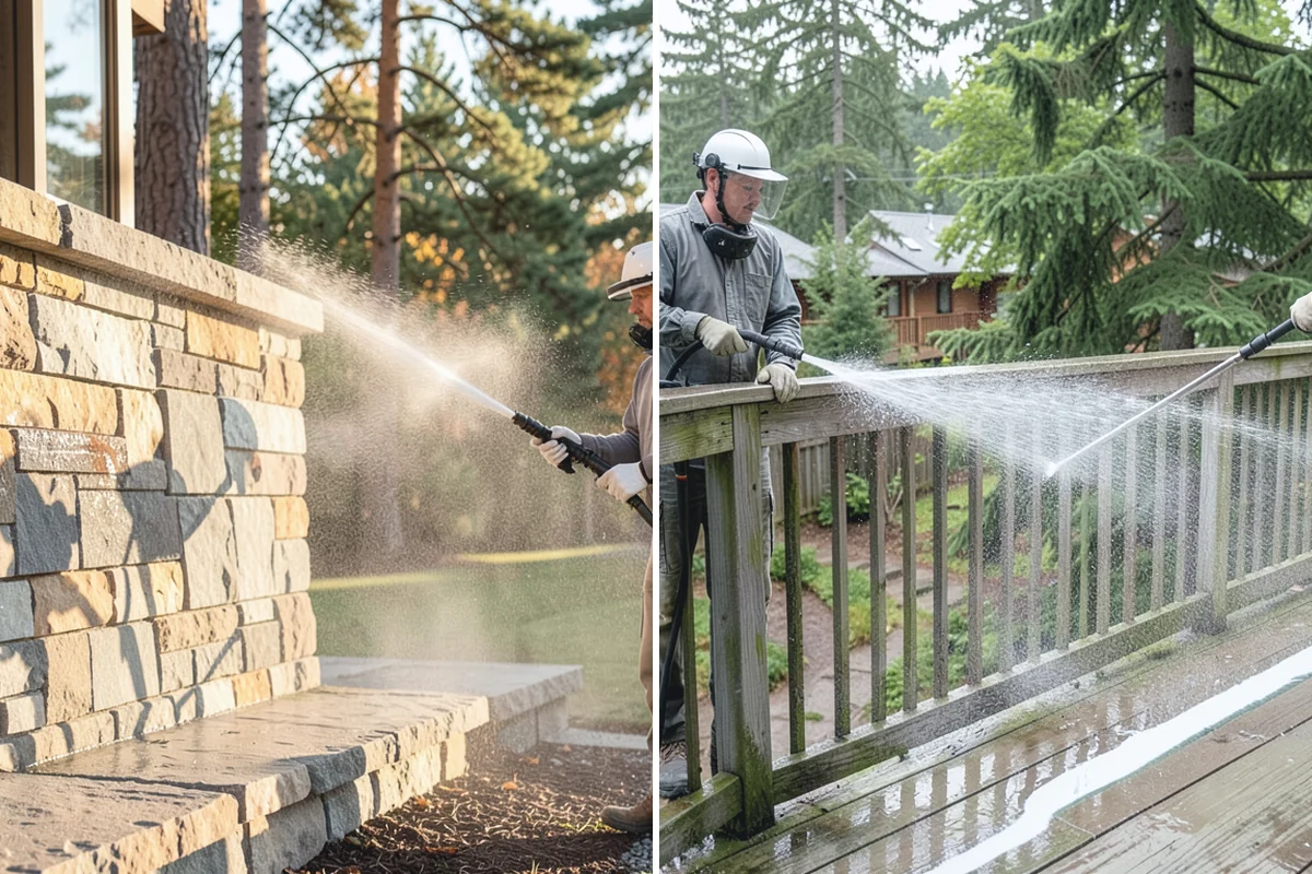 Stairwell Cleaning in Redmond, King County, WA - Close the stairwell and post wet-surface signage
