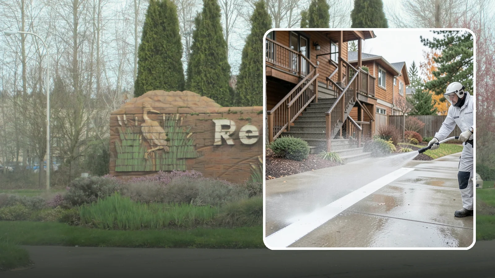 Stairwell Cleaning in Renton, King County, WA - Detailed cleaning of commercial and multi-level stairwells that removes grime, spills, and slick buildup from high-traffic steps...