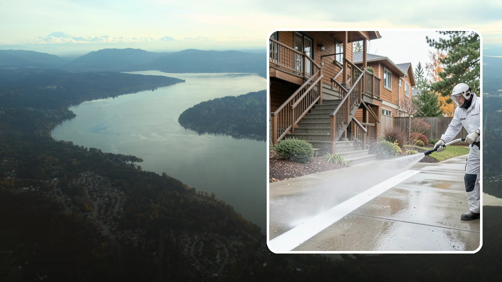 Stairwell Cleaning in Sammamish, King County, WA - Detailed cleaning of commercial and multi-level stairwells that removes grime, spills, and slick buildup from high-traffic steps...