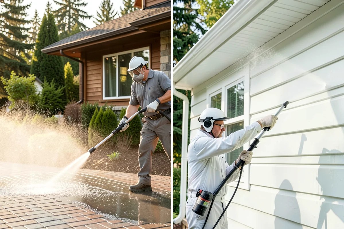 Stairwell Cleaning in Shoreline, King County, WA - Close the stairwell and post wet-surface signage