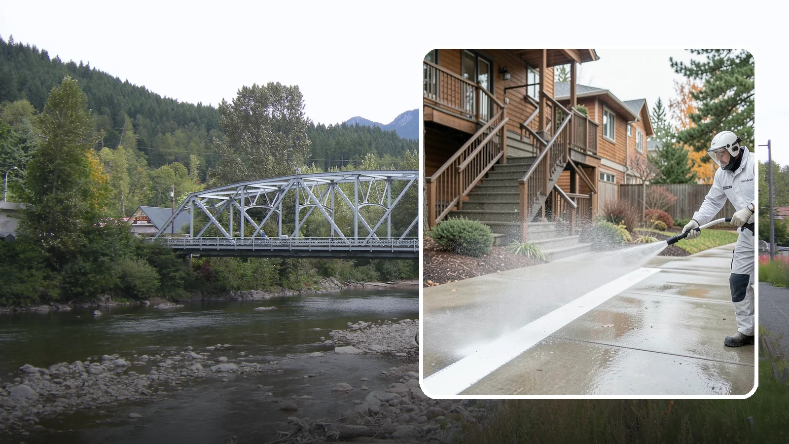 Stairwell Cleaning in Skykomish, King County, WA - Detailed cleaning of commercial and multi-level stairwells that removes grime, spills, and slick buildup from high-traffic steps...