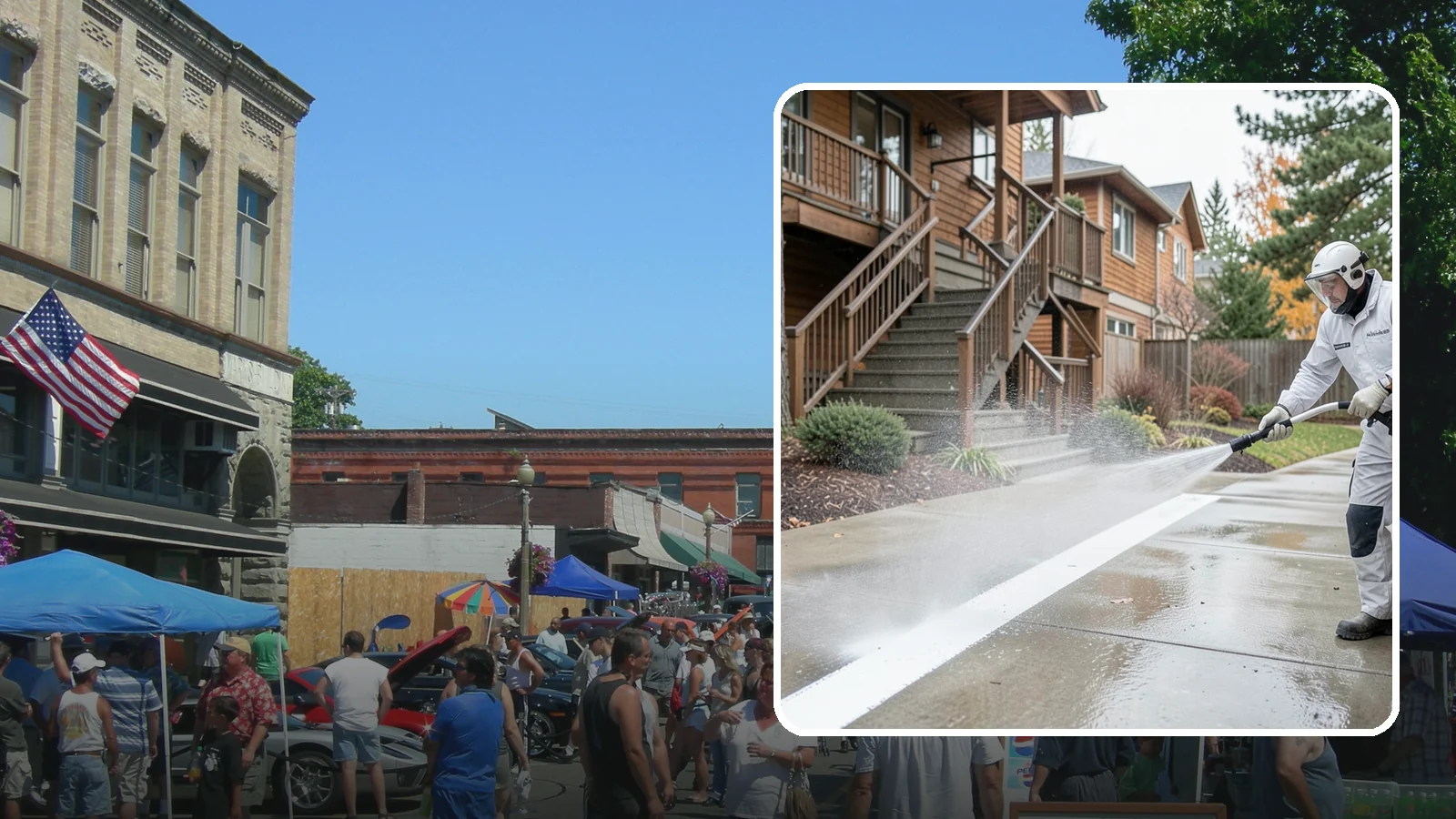 Stairwell Cleaning in Snohomish, Snohomish County, WA - Detailed cleaning of commercial and multi-level stairwells that removes grime, spills, and slick buildup from high-traffic steps...