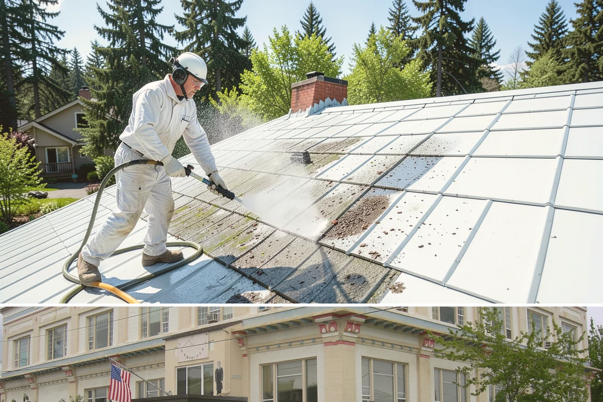 Step Pressure Washing in Anacortes, Skagit County, WA - Steps clean up best during dry summer weeks so surfaces set before wet-season traffic.