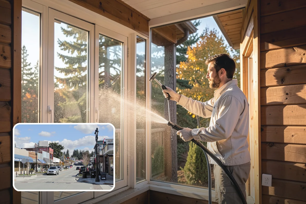 Step Pressure Washing in Bothell, King County, WA - Strips compacted grime from step surfaces