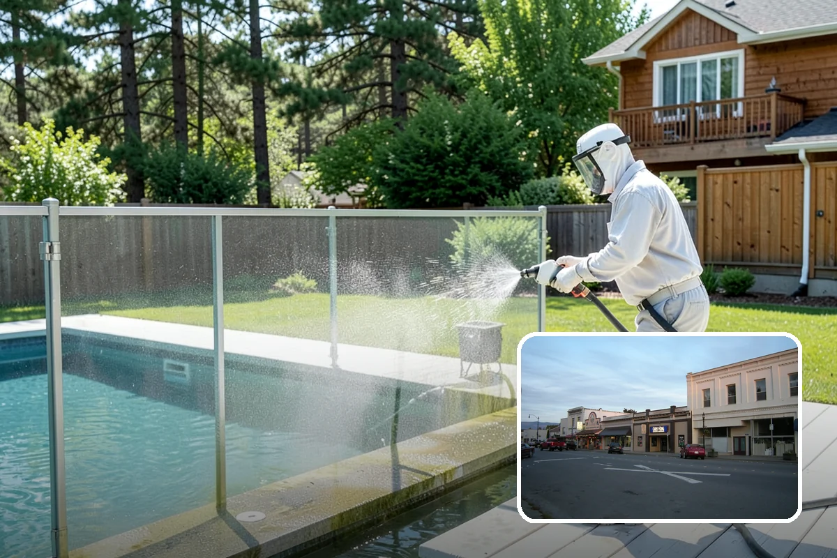 Step Pressure Washing in Burlington, Skagit County, WA - Strips compacted grime from step surfaces