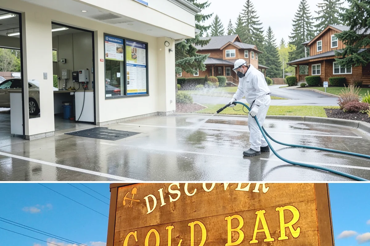 Step Pressure Washing in Gold Bar, Snohomish County, WA - Steps clean up best during dry summer weeks so surfaces set before wet-season traffic.