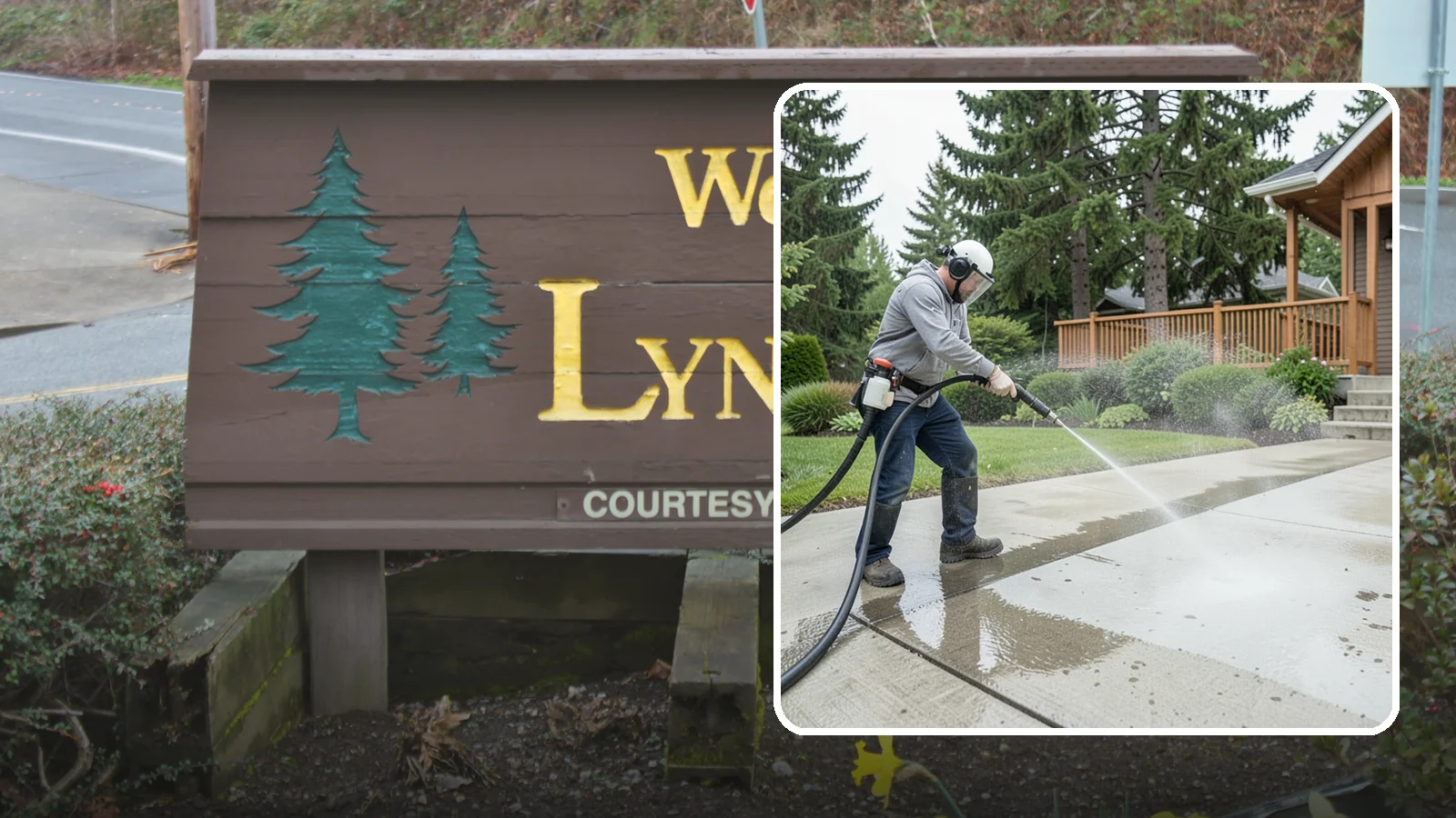 Step Pressure Washing in Lynnwood, Snohomish County, WA - Pressure wash concrete and hardscape steps to strip built-up grime and restore safe grip.