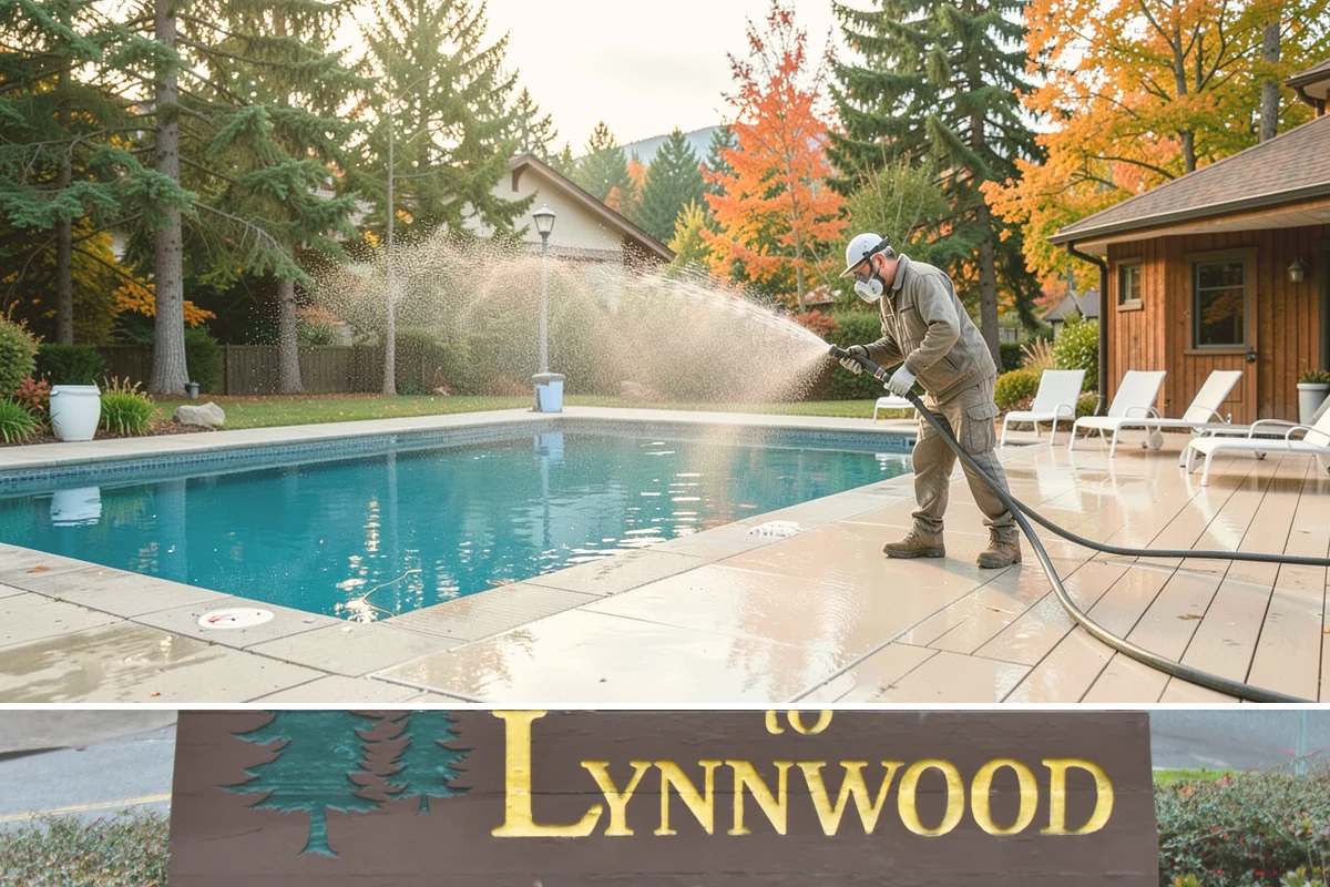 Step Pressure Washing in Lynnwood, Snohomish County, WA - Steps clean up best during dry summer weeks so surfaces set before wet-season traffic.
