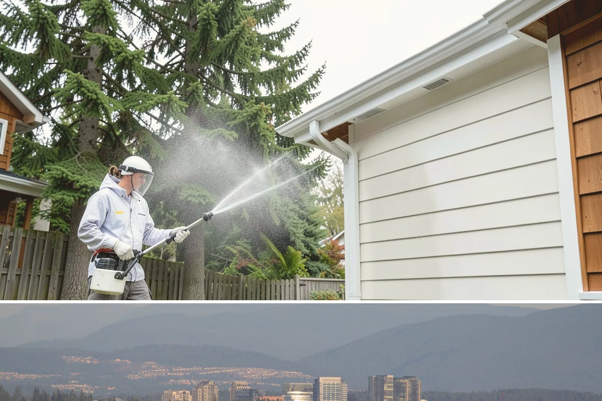Step Pressure Washing in Medina, King County, WA - Steps clean up best during dry summer weeks so surfaces set before wet-season traffic.