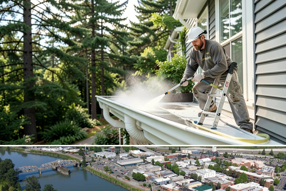 Step Pressure Washing in Mount Vernon, Skagit County, WA - Steps clean up best during dry summer weeks so surfaces set before wet-season traffic.