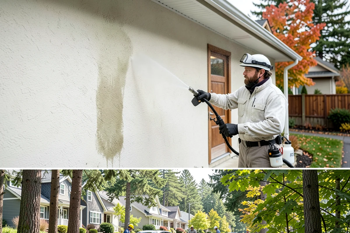 Step Pressure Washing in Normandy Park, King County, WA - Steps clean up best during dry summer weeks so surfaces set before wet-season traffic.