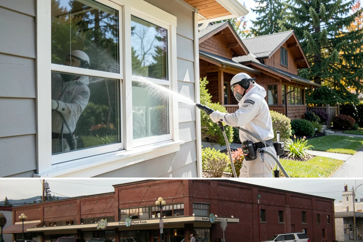 Step Pressure Washing in Sedro-Woolley, Skagit County, WA - Steps clean up best during dry summer weeks so surfaces set before wet-season traffic.
