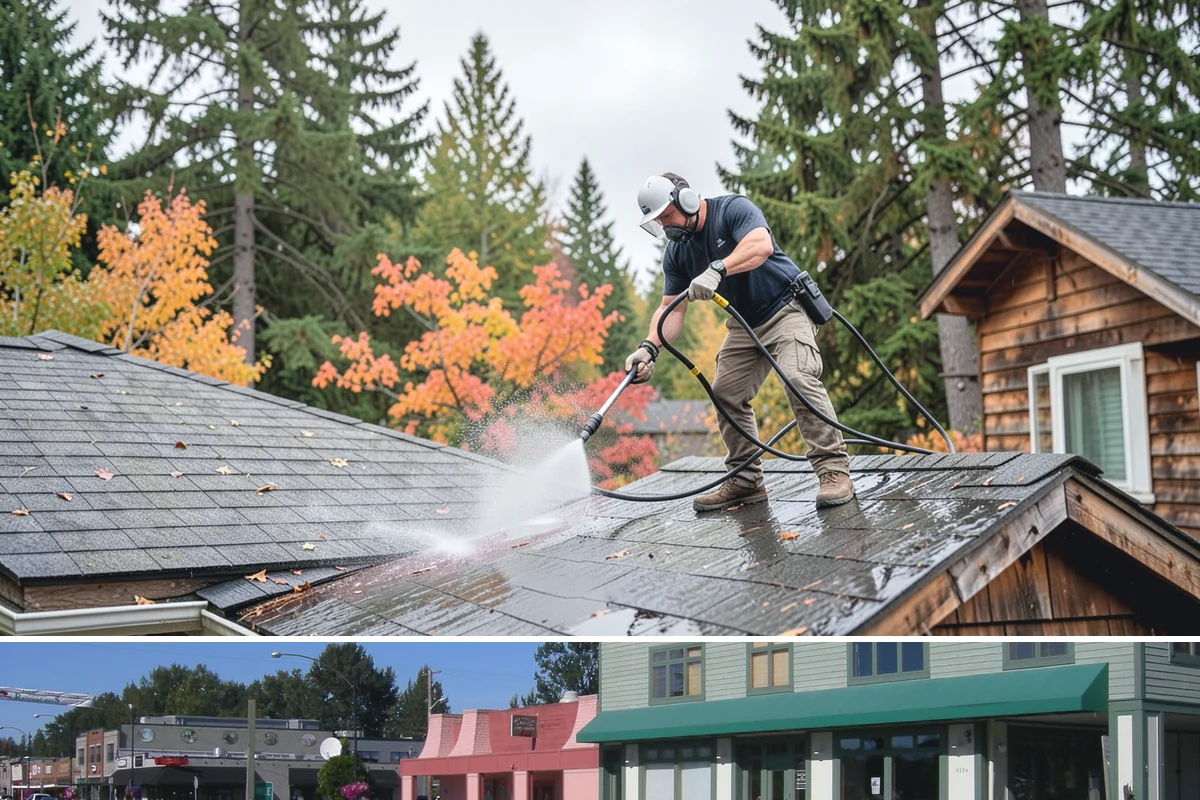 Step Pressure Washing in Snoqualmie, King County, WA - Steps clean up best during dry summer weeks so surfaces set before wet-season traffic.