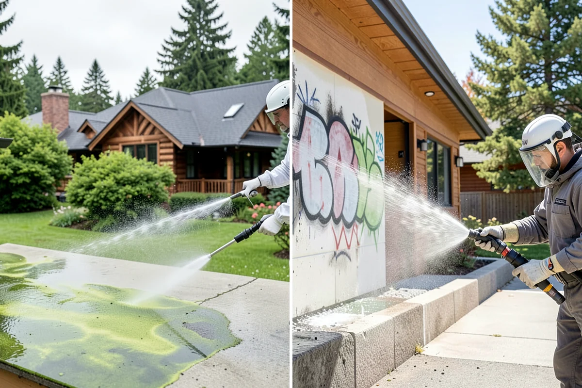 Stone Cleaning in Arlington, Snohomish County, WA - Identify the stone type and test a discreet area