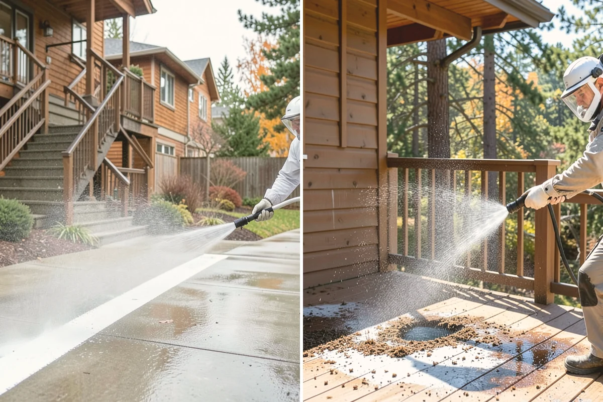 Stone Cleaning in Bellevue, King County, WA - Identify the stone type and test a discreet area