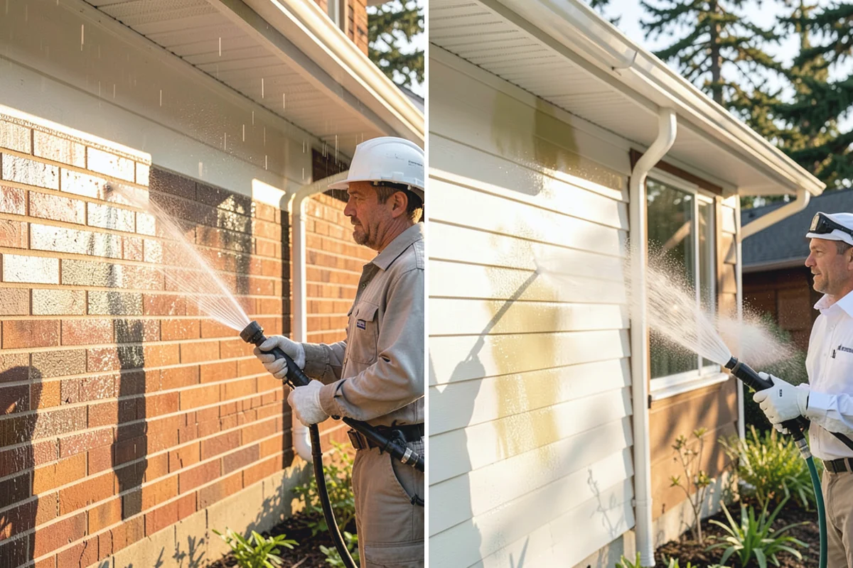 Stone Cleaning in Bonney Lake, Pierce County, WA - Identify the stone type and test a discreet area