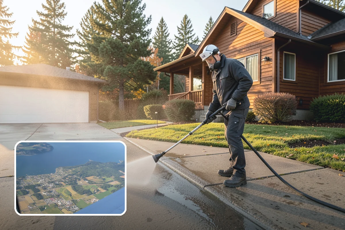 Stone Cleaning in Coupeville, Island County, WA - Tailors the method to the specific stone type and finish