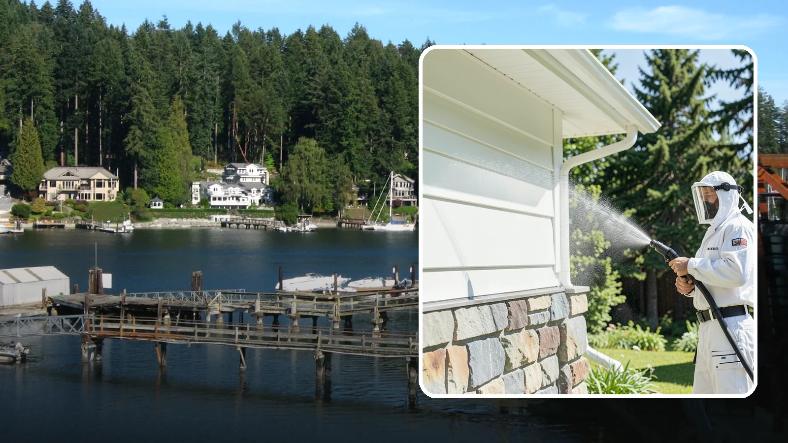 Stone Cleaning in Gig Harbor, Pierce County, WA - Clean natural and manufactured stone surfaces with methods tuned to the stone type and its finish.