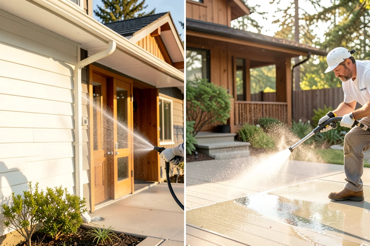 Stone Cleaning in Gig Harbor, Pierce County, WA - Identify the stone type and test a discreet area
