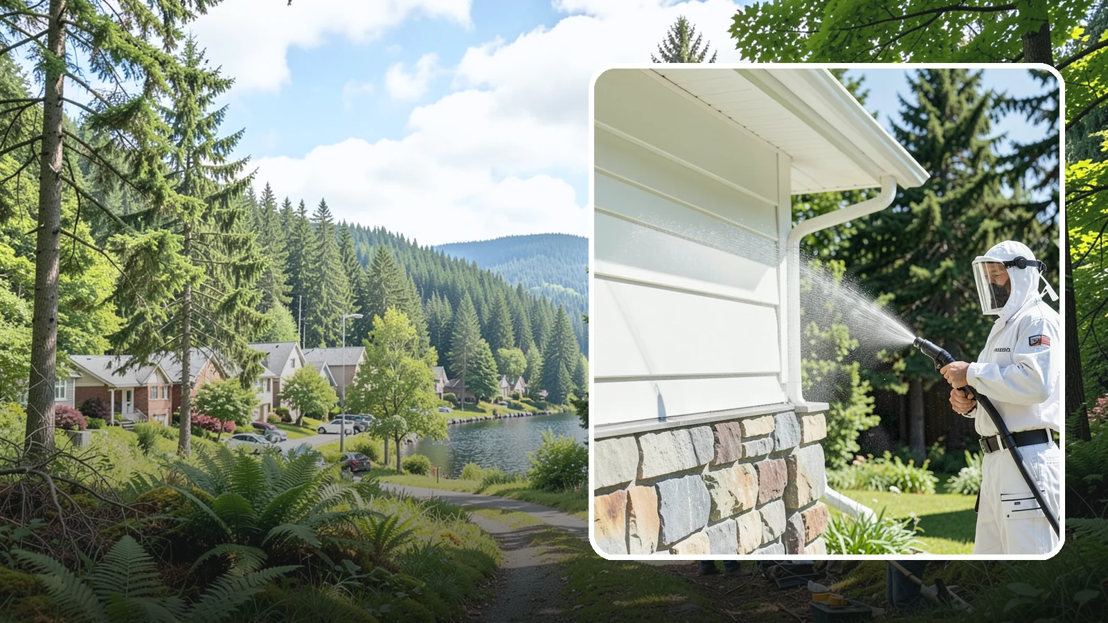 Stone Cleaning in Lake Forest Park, King County, WA - Clean natural and manufactured stone surfaces with methods tuned to the stone type and its finish.