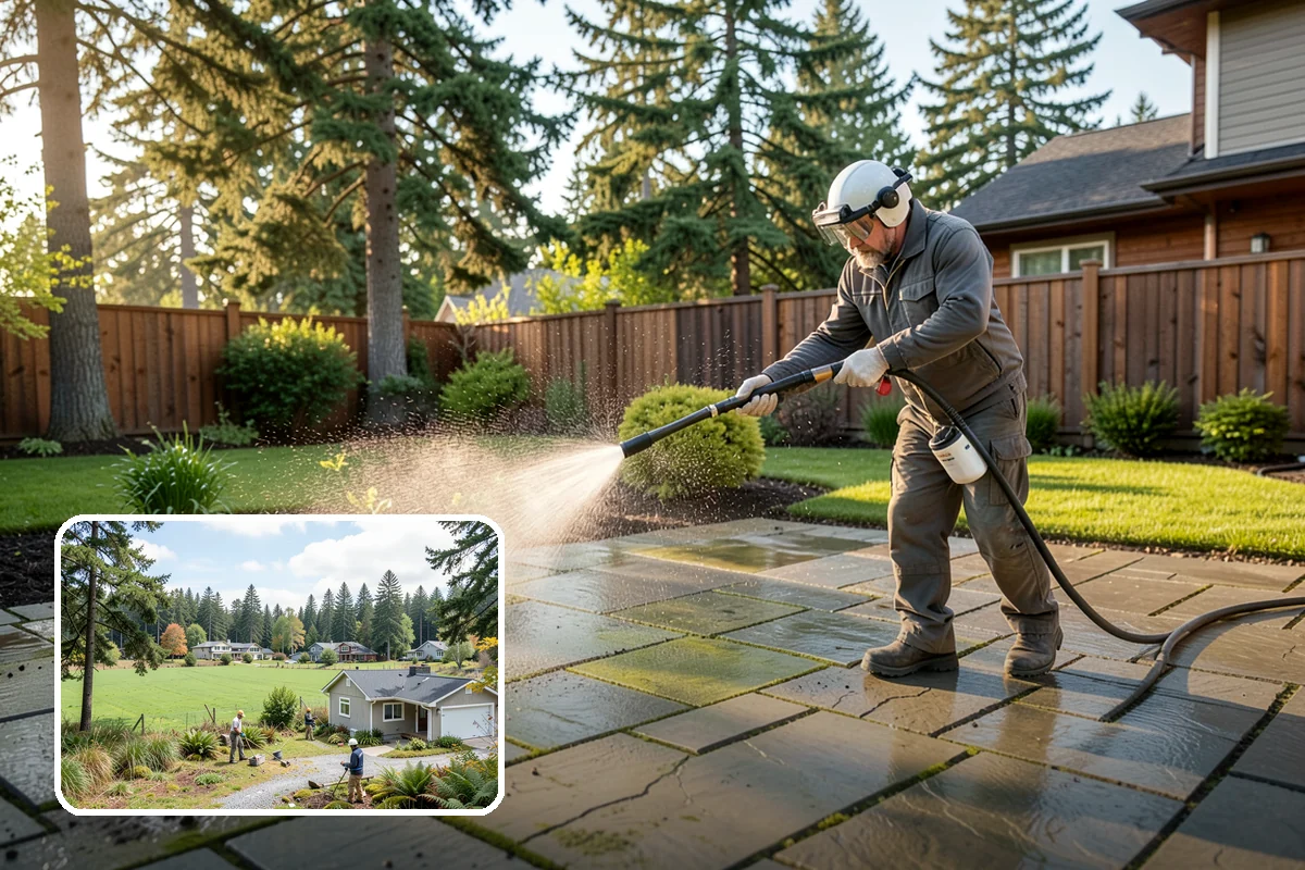 Stone Cleaning in Lyman, Skagit County, WA - Tailors the method to the specific stone type and finish