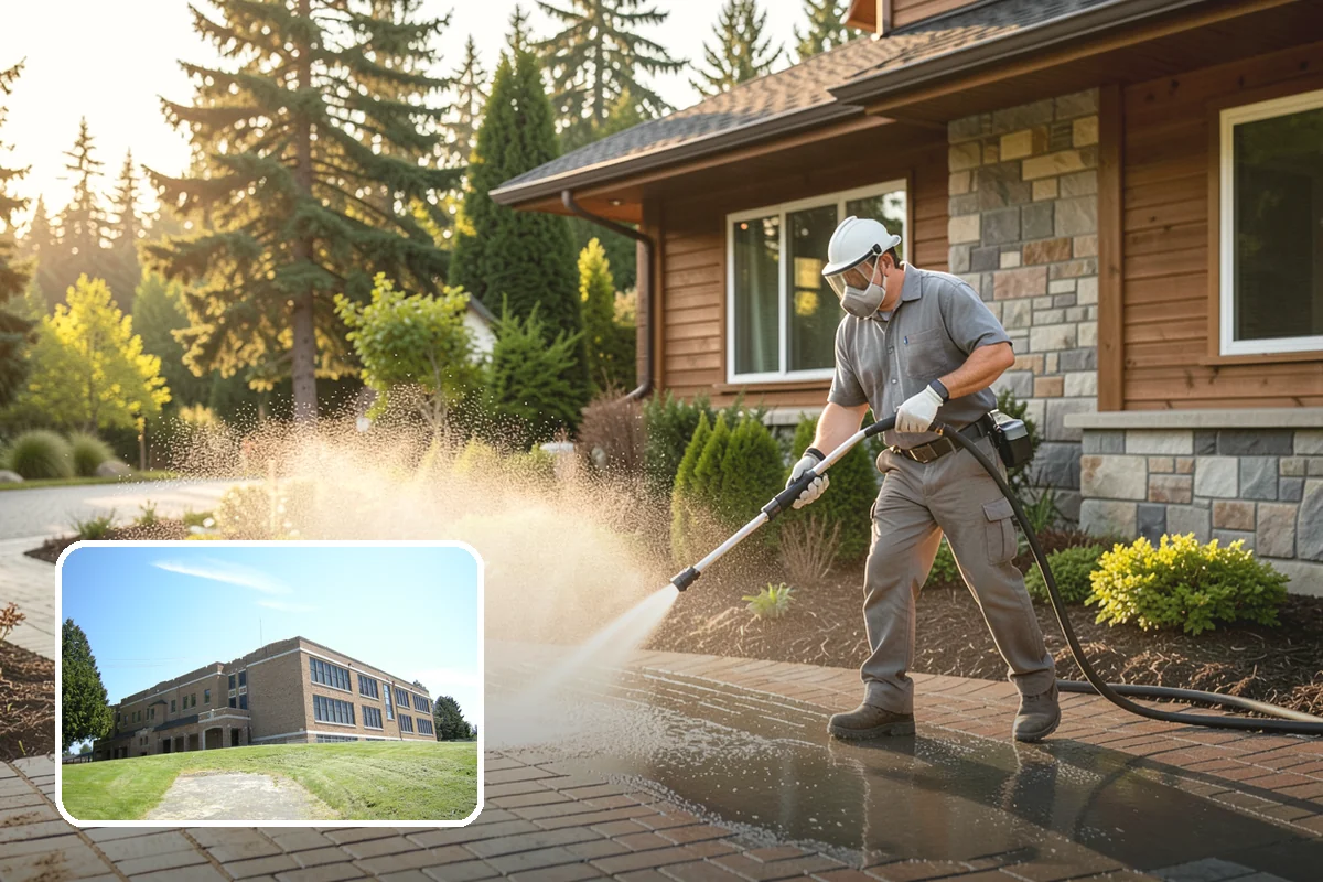 Stone Cleaning in Maple Valley, King County, WA - Tailors the method to the specific stone type and finish