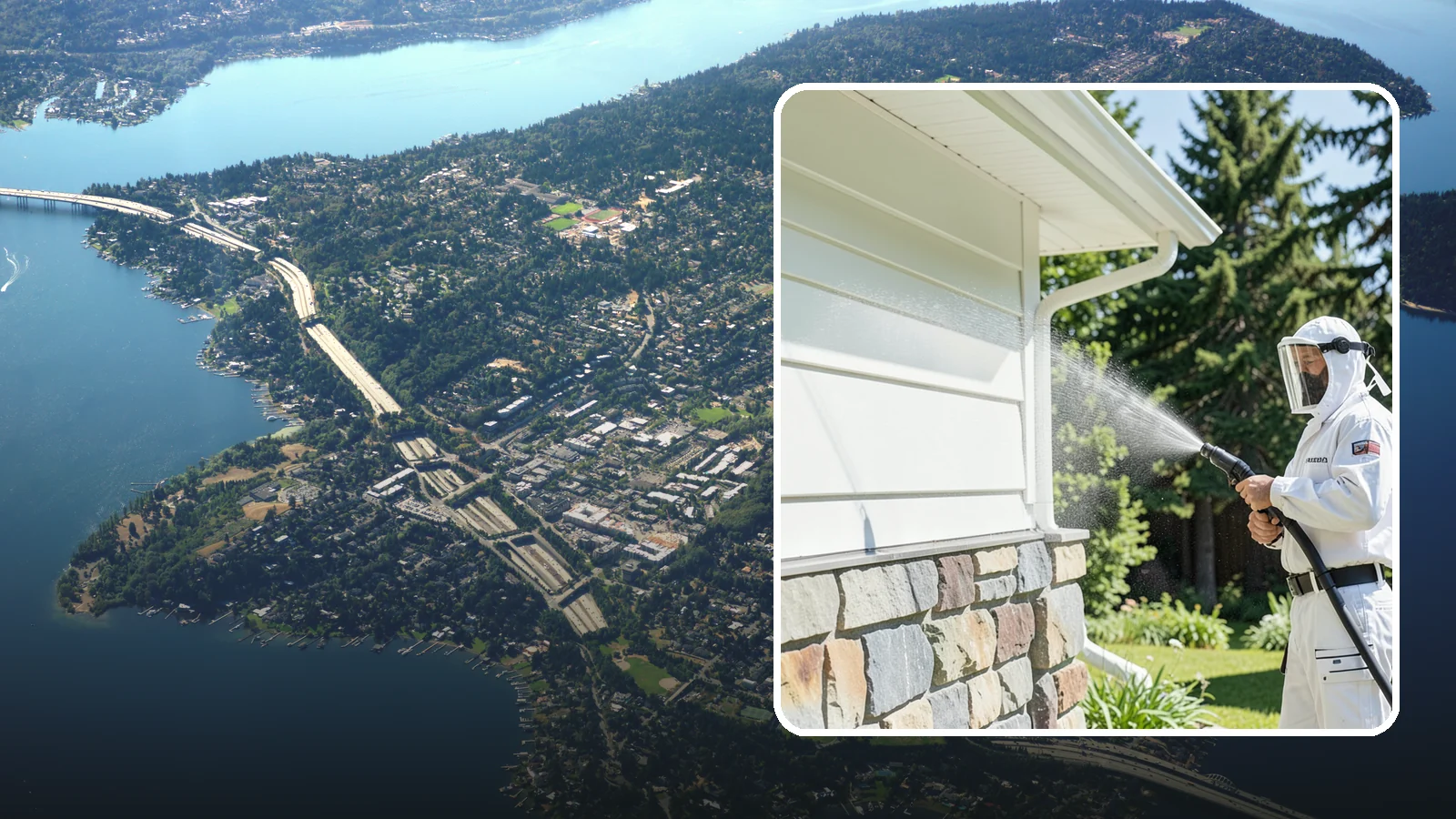 Stone Cleaning in Mercer Island, King County, WA - Clean natural and manufactured stone surfaces with methods tuned to the stone type and its finish.