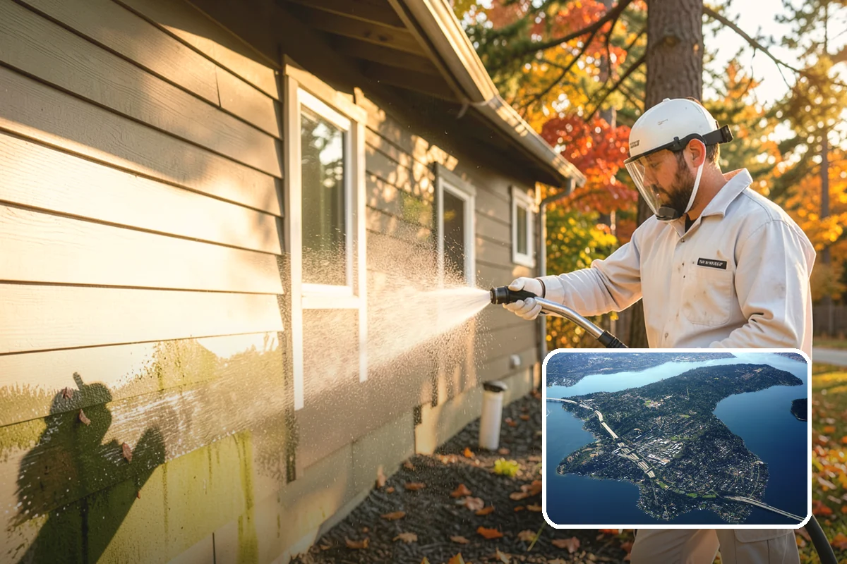 Stone Cleaning in Mercer Island, King County, WA - Tailors the method to the specific stone type and finish