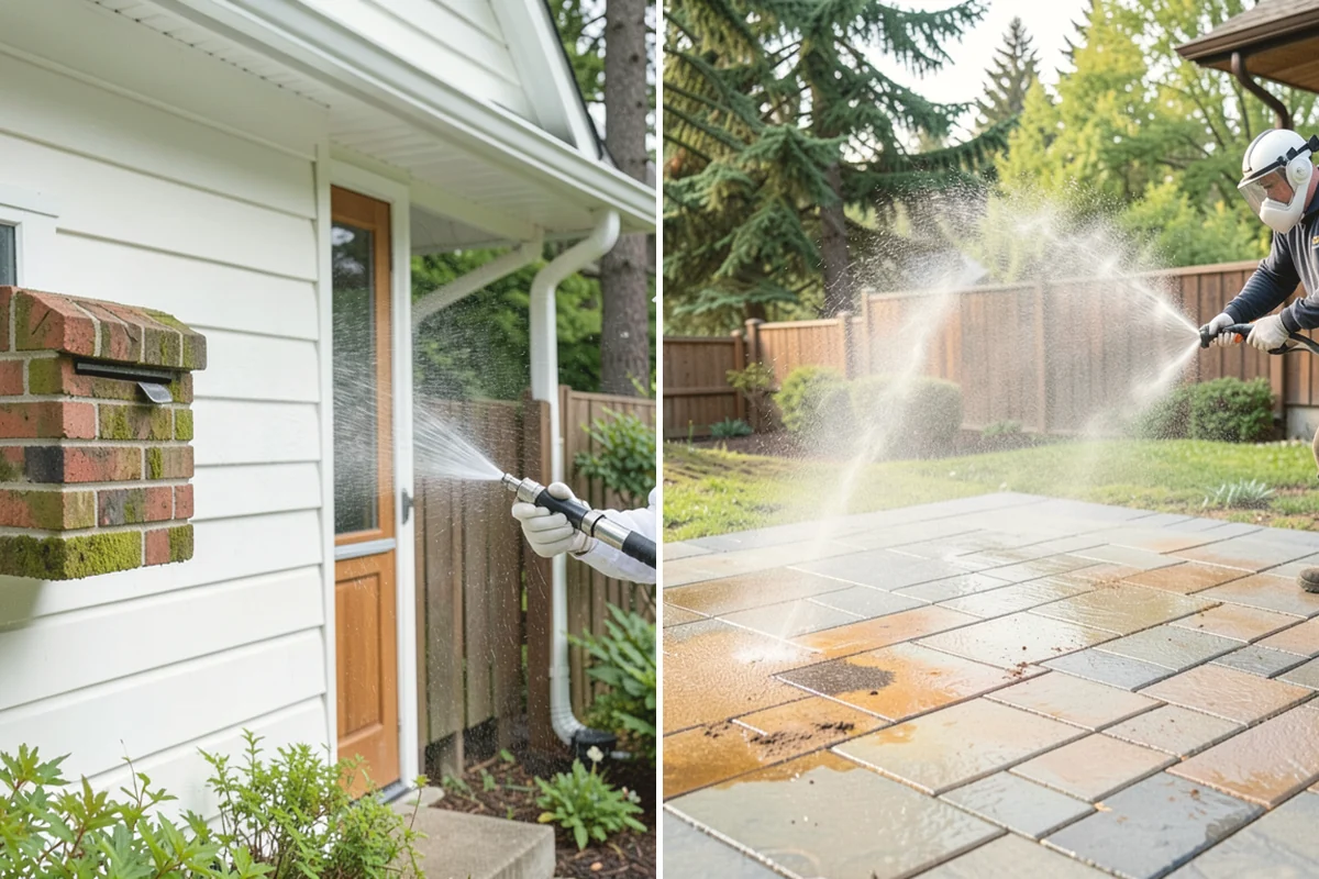 Stone Cleaning in North Bend, King County, WA - Identify the stone type and test a discreet area