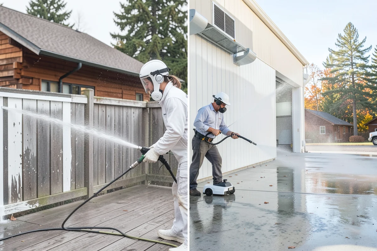 Stone Cleaning in Roy, Pierce County, WA - Identify the stone type and test a discreet area