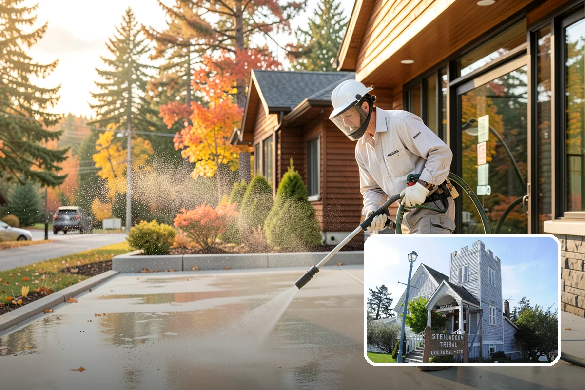 Stone Cleaning in Steilacoom, Pierce County, WA - Tailors the method to the specific stone type and finish