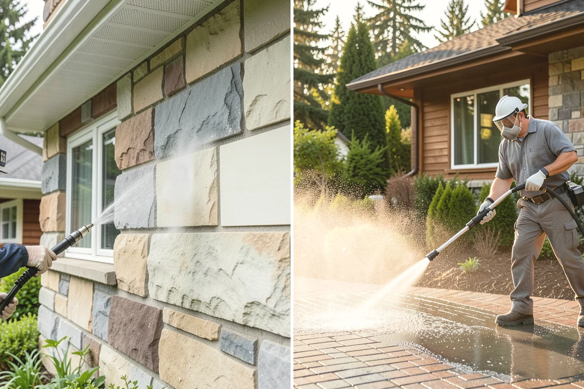 Stone Cleaning in Tukwila, King County, WA - Identify the stone type and test a discreet area