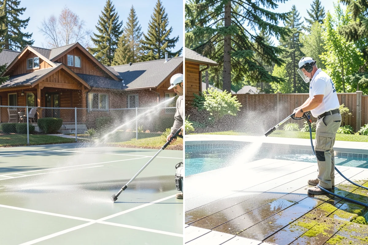 Stone Cleaning in University Place, Pierce County, WA - Identify the stone type and test a discreet area
