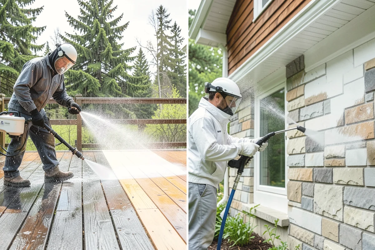 Stone Patio Cleaning in Anacortes, Skagit County, WA - Identify the stone and test an inconspicuous area