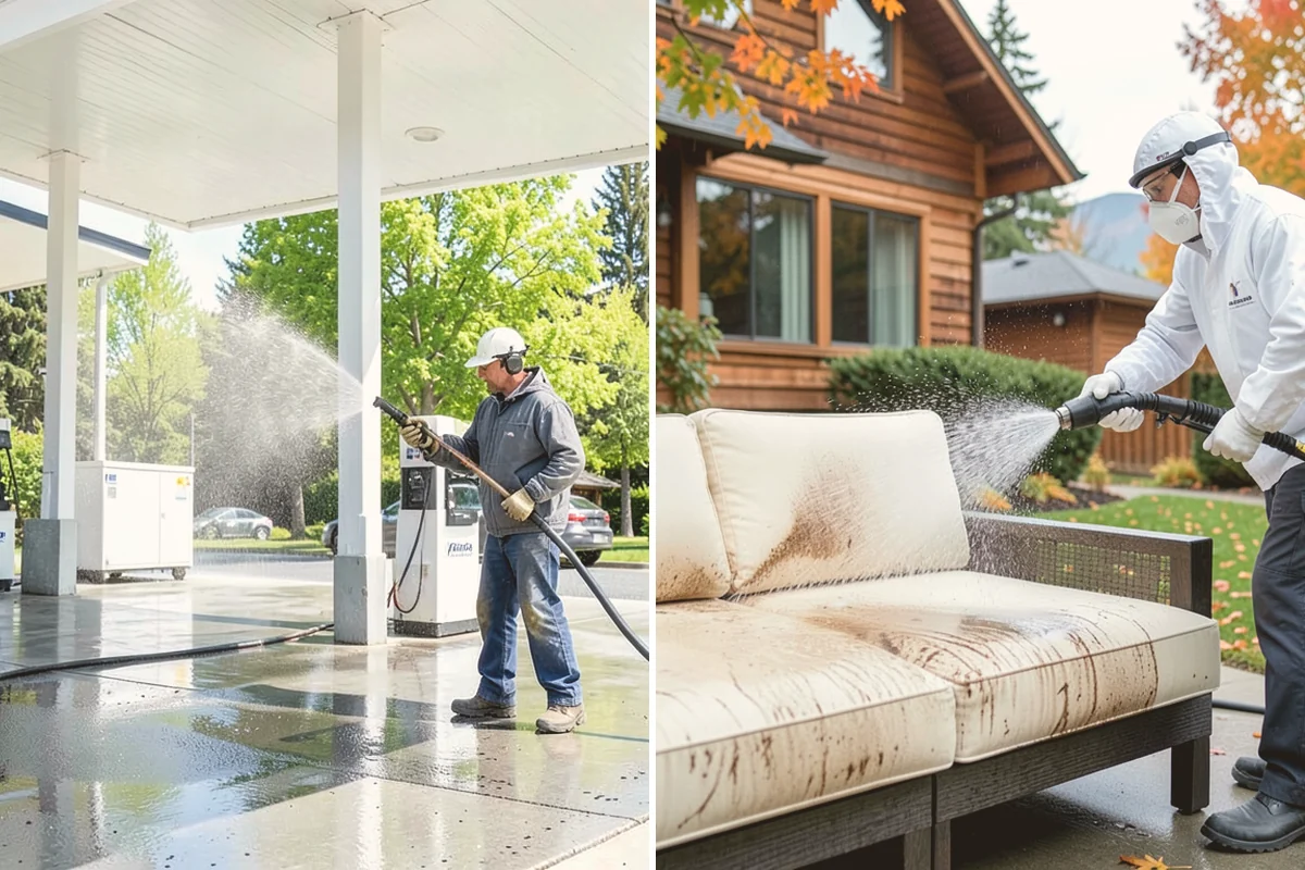Stone Patio Cleaning in Bothell, King County, WA - Identify the stone and test an inconspicuous area